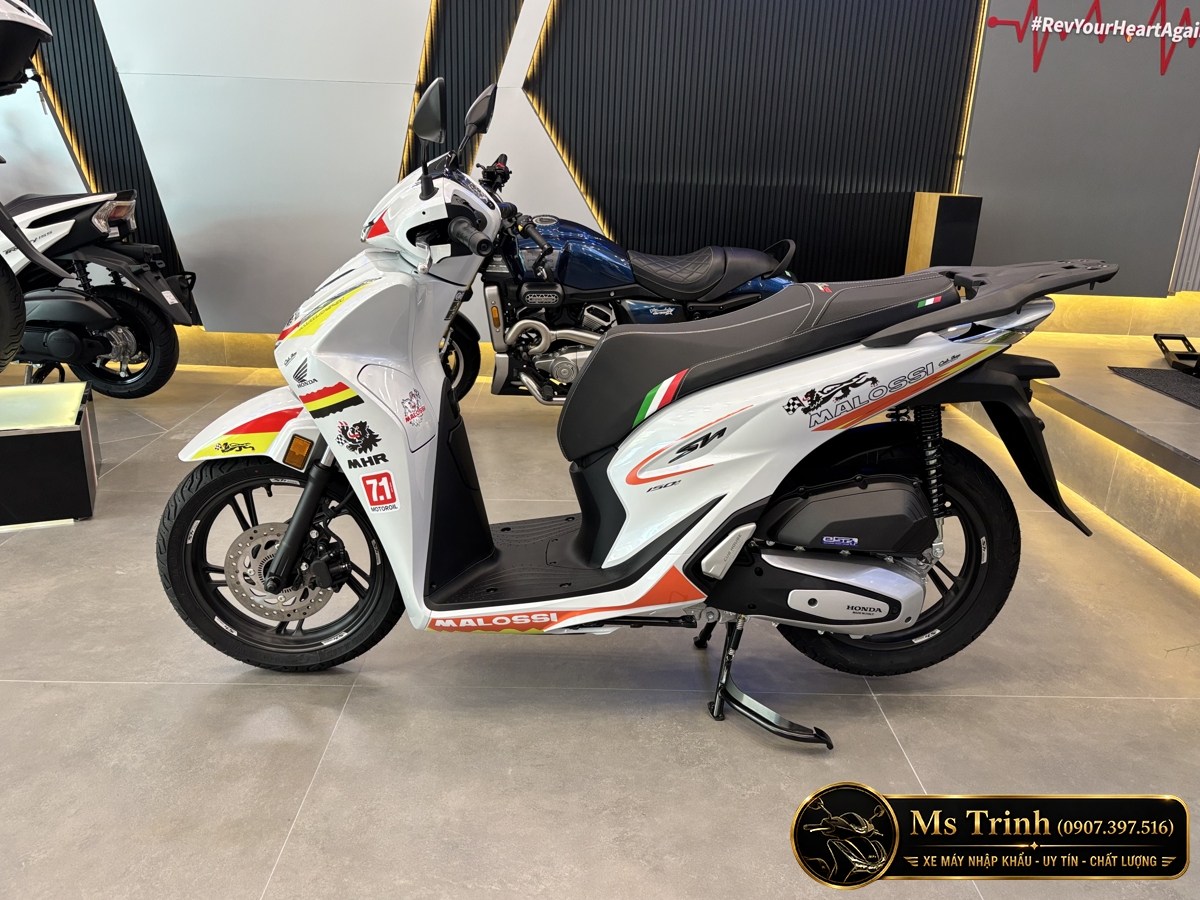 Honda SH150 Ý Malossi 2026 tại Dak Lak - Tem custom thể thao, dáng SH thanh lịch