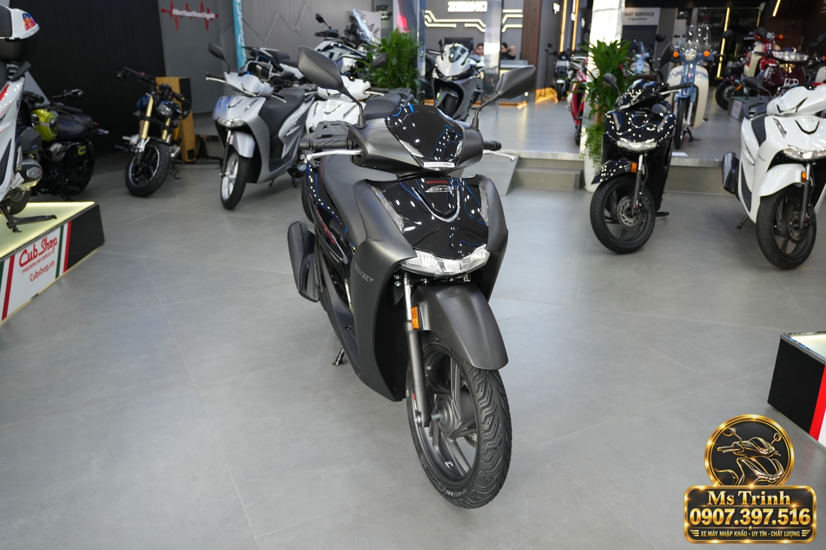 Honda SH150i Ý đen nhám 2027 tại Dak Lak sắc đen lịch lãm giá tốt, chính ngạch