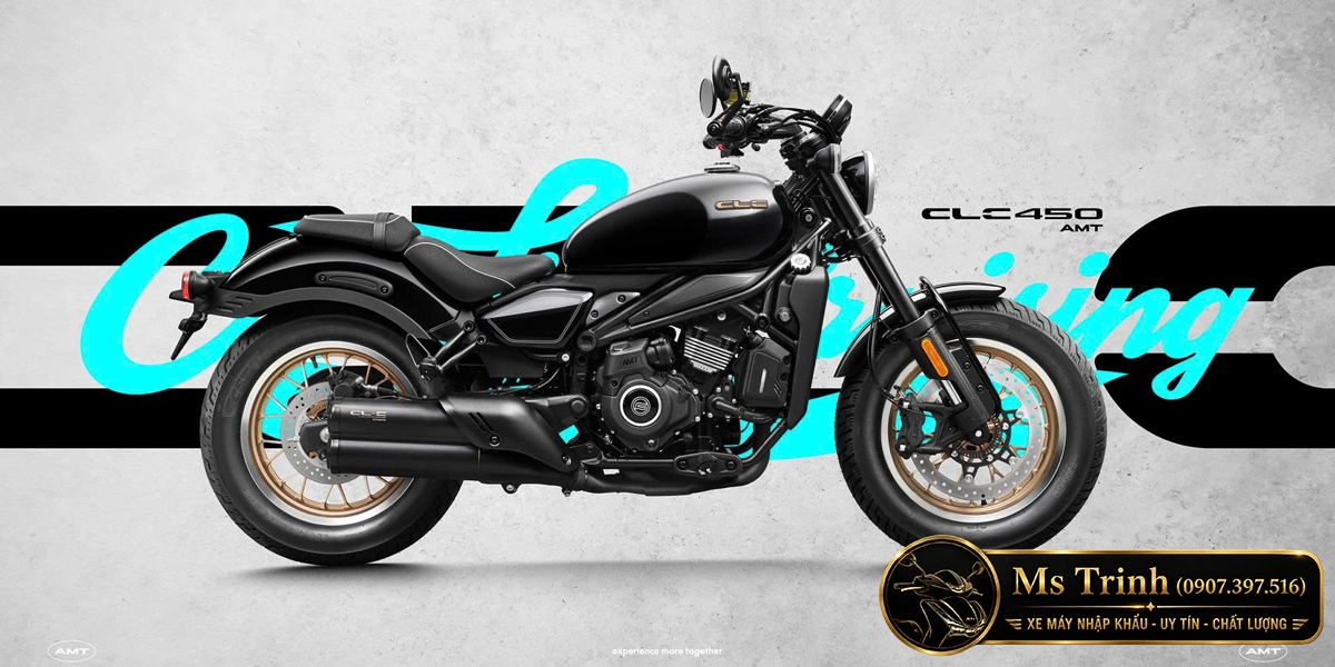 CFMoto 450CL-C AMT tại Dak Lak – Cruiser 449cc hộp số tự động AMT đầy cuốn hút, giá tốt