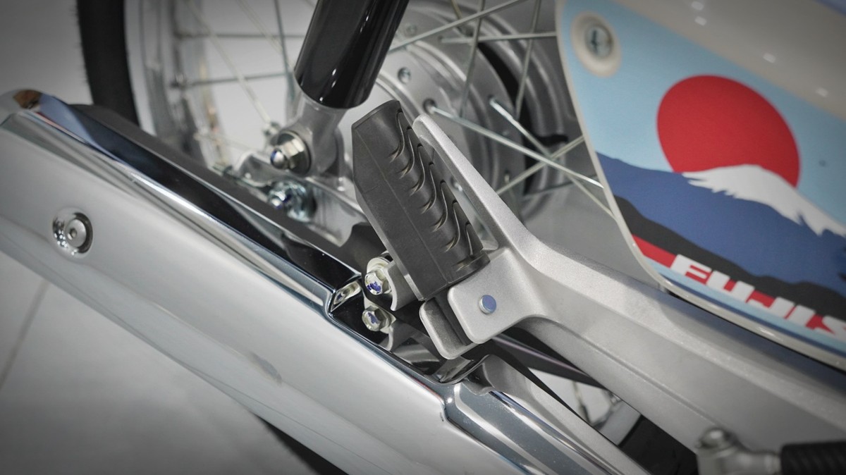 Honda Cub 110 Fujisan bản giới hạn tại Dak Lak - Thiết kế đậm chất Nhật Bản