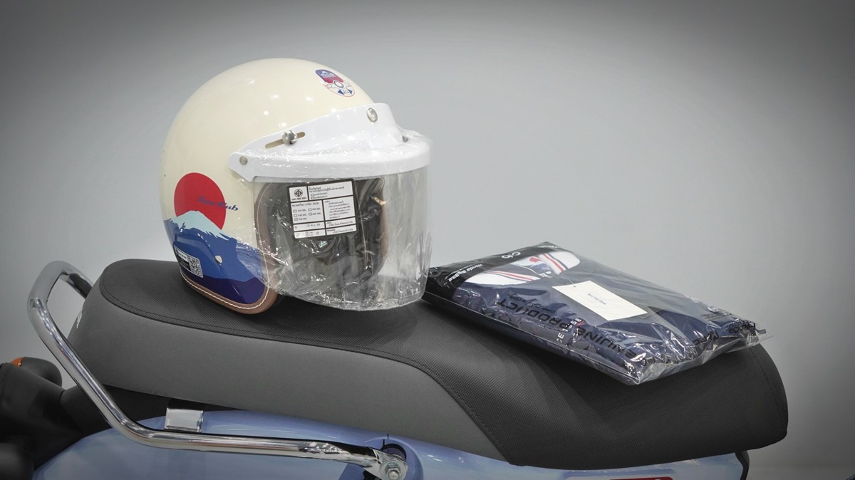 Honda Cub 110 Fujisan bản giới hạn tại Dak Lak - Thiết kế đậm chất Nhật Bản