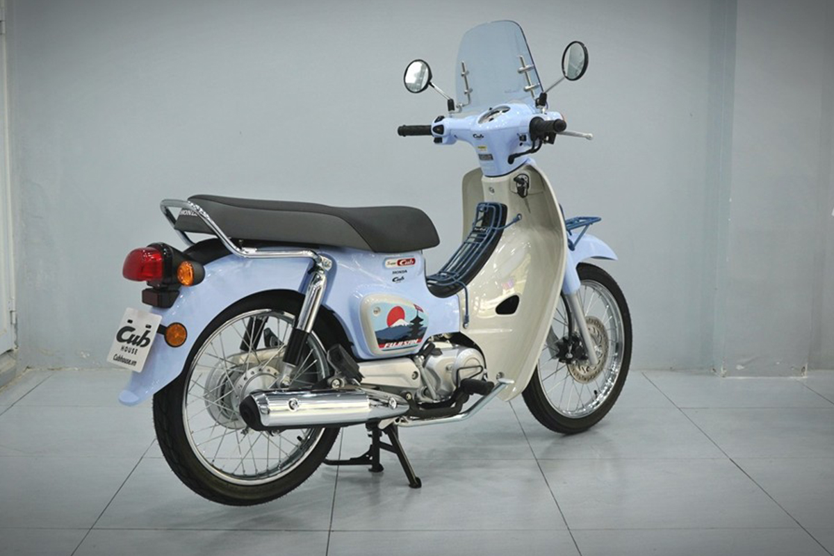 Honda Cub 110 Fujisan bản giới hạn tại Dak Lak - Thiết kế đậm chất Nhật Bản