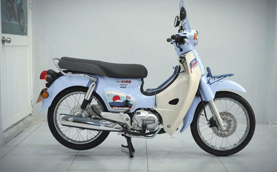 Honda Cub 110 Fujisan bản giới hạn tại Dak Lak - Thiết kế đậm chất Nhật Bản