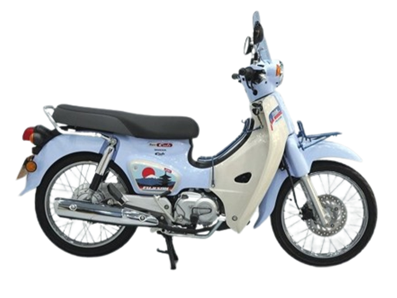 Honda Cub 110 Fujisan bản giới hạn tại Dak Lak - Thiết kế đậm chất Nhật Bản