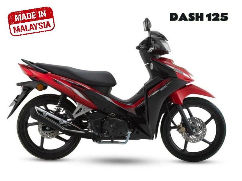Honda Dash125 2025, 2 thắng dĩa, NK Chính Hãng Malaysia tại Dak Lak
