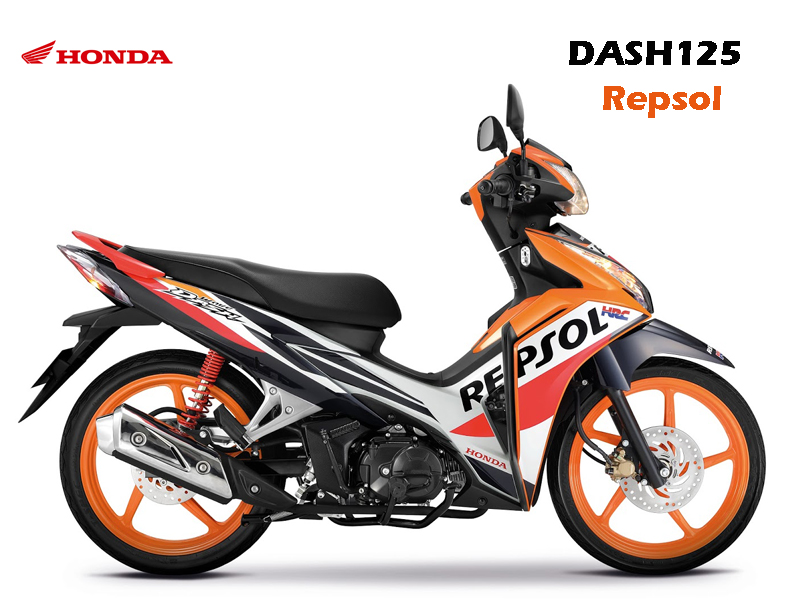 Honda Dash125 2025, 2 thắng dĩa, NK Chính Hãng Malaysia tại Dak Lak