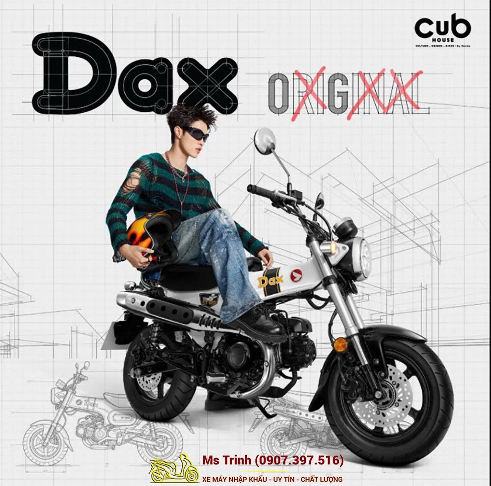 Honda Dax 125 2026 tại Dak Lak - Minibike Huyền Thoại Khung T-Bone Độc Đáo