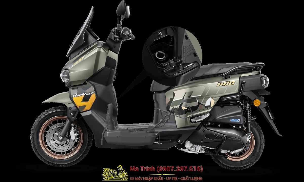 Honda HRD125 2026 - Xe tay ga ADV cá tính, ABS 2 kênh, công nghệ hiện đại tại Dak Lak