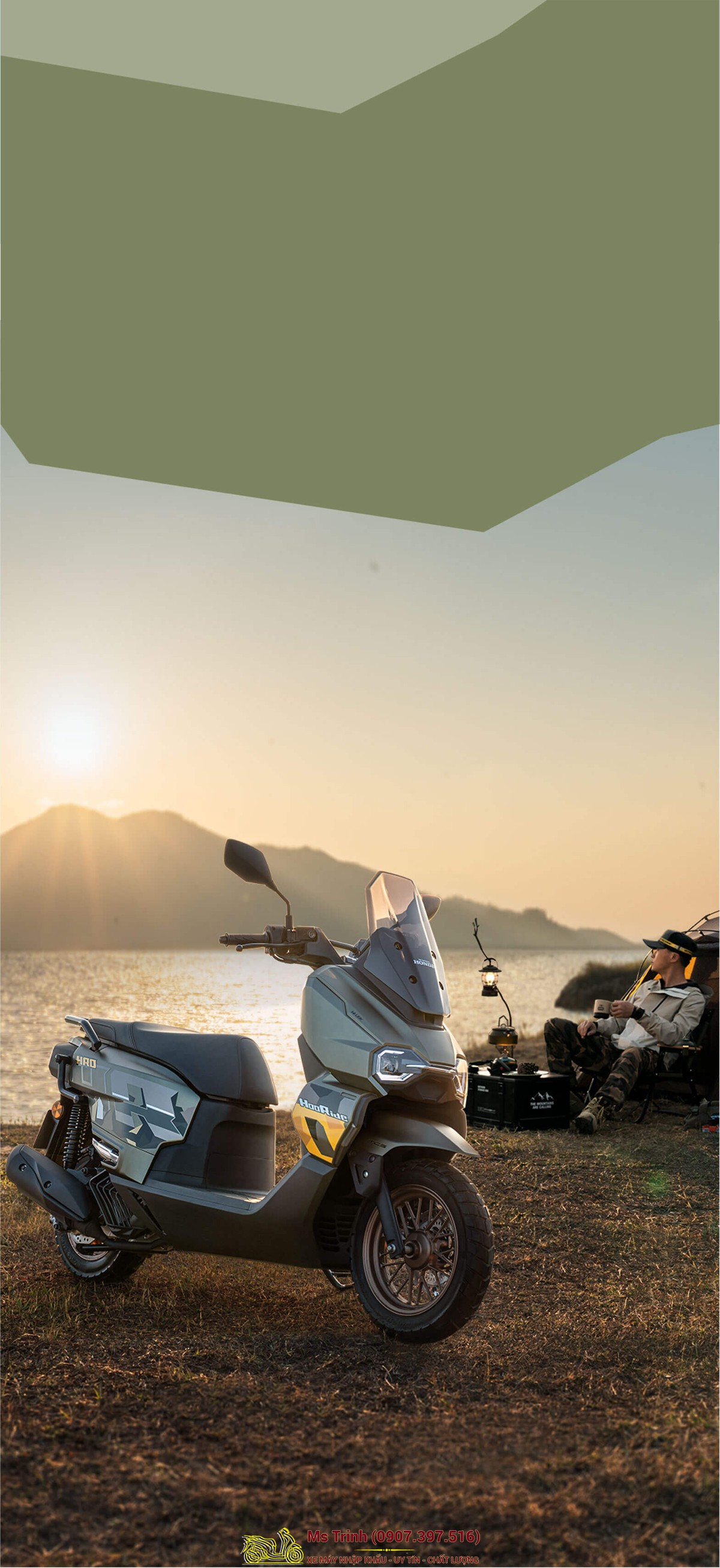 Honda HRD125 2026 - Xe tay ga ADV cá tính, ABS 2 kênh, công nghệ hiện đại tại Dak Lak