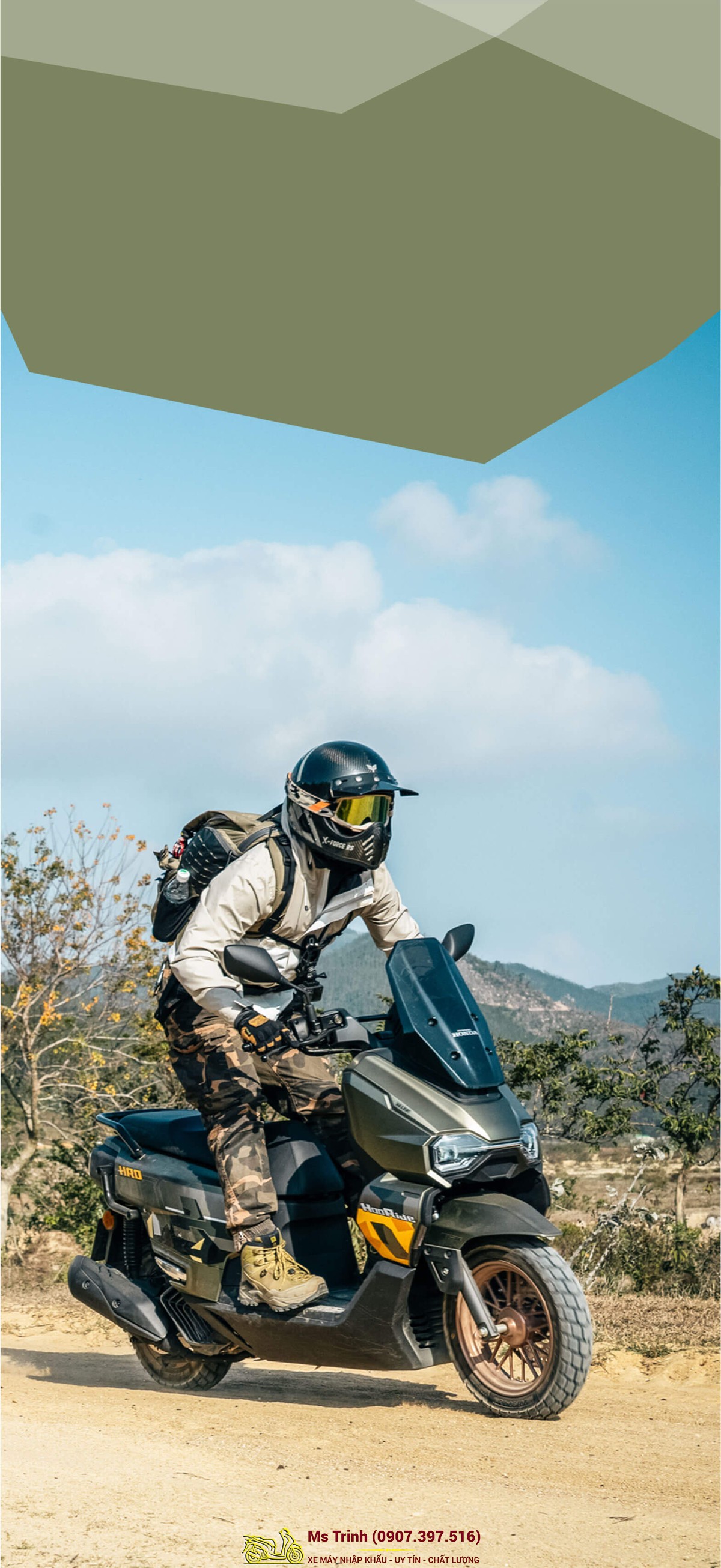 Honda HRD125 2026 - Xe tay ga ADV cá tính, ABS 2 kênh, công nghệ hiện đại tại Dak Lak