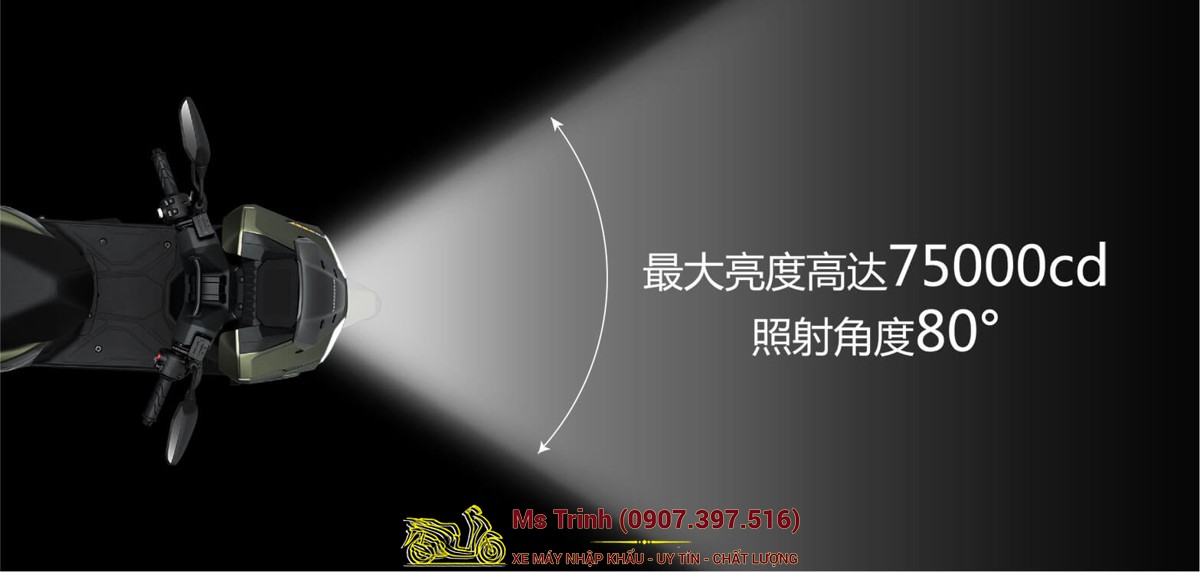 Honda HRD125 2026 - Xe tay ga ADV cá tính, ABS 2 kênh, công nghệ hiện đại tại Dak Lak