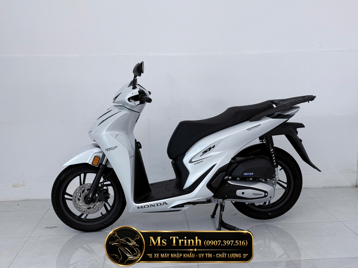 Honda SH150i Special Edition Standard nhập HMR Ý màu trắng tại Dak Lak: Giá trị nằm trong từng chi tiết nguyên bản