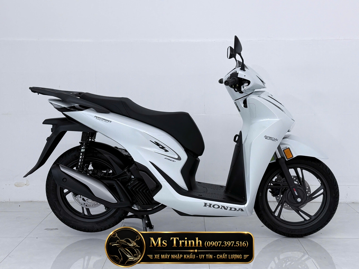 Honda SH150i Special Edition Standard nhập HMR Ý màu trắng tại Dak Lak: Giá trị nằm trong từng chi tiết nguyên bản