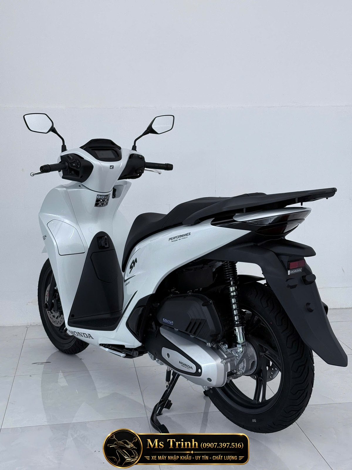 Honda SH150i Special Edition Standard nhập HMR Ý màu trắng tại Dak Lak: Giá trị nằm trong từng chi tiết nguyên bản