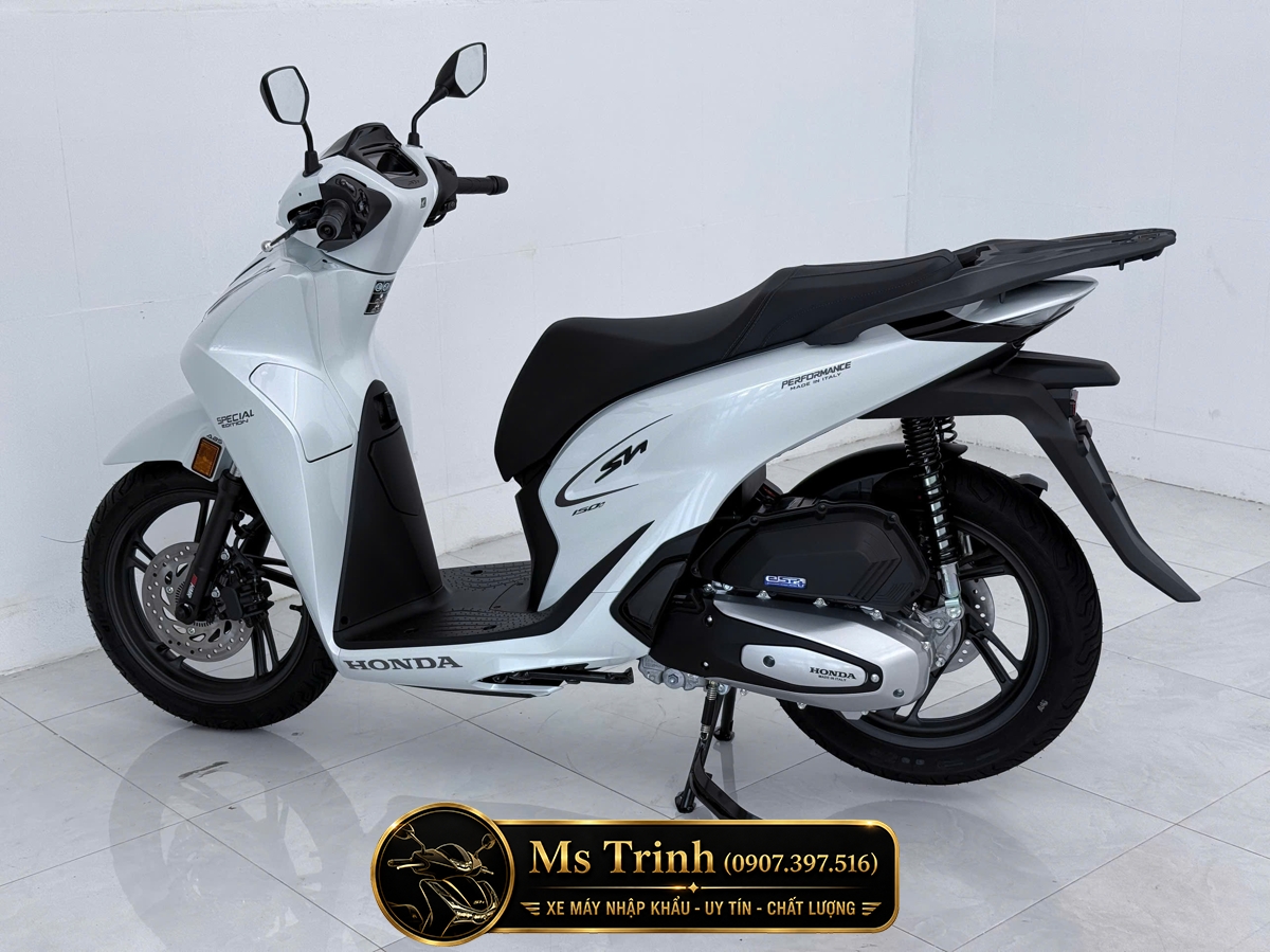 Honda SH150i Special Edition Standard nhập HMR Ý màu trắng tại Dak Lak: Giá trị nằm trong từng chi tiết nguyên bản