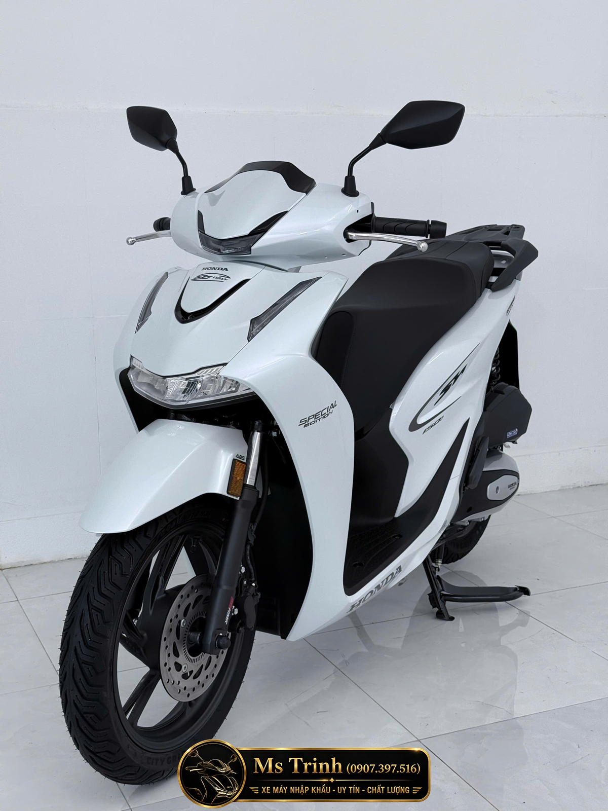 Honda SH150i Special Edition Standard nhập HMR Ý màu trắng tại Dak Lak: Giá trị nằm trong từng chi tiết nguyên bản