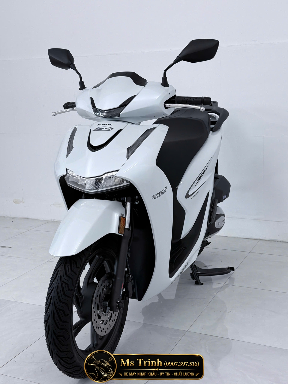 Honda SH150i Special Edition Standard nhập HMR Ý màu trắng tại Dak Lak: Giá trị nằm trong từng chi tiết nguyên bản