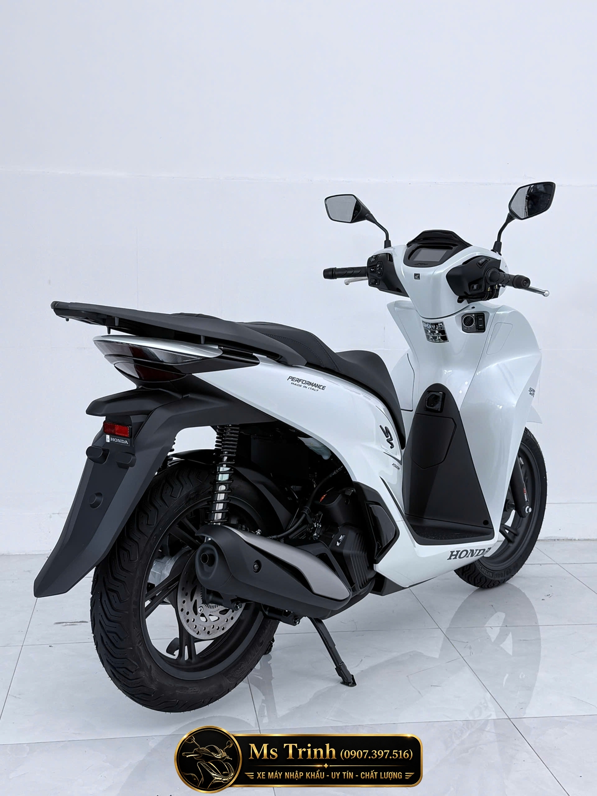 Honda SH150i Special Edition Standard nhập HMR Ý màu trắng tại Dak Lak: Giá trị nằm trong từng chi tiết nguyên bản
