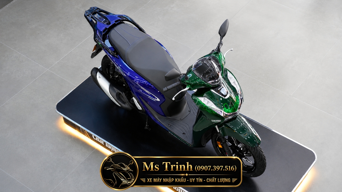 Honda SH150i Vetro Green - Sapphire tại Dak Lak: SH Ý Limited 200 xe
