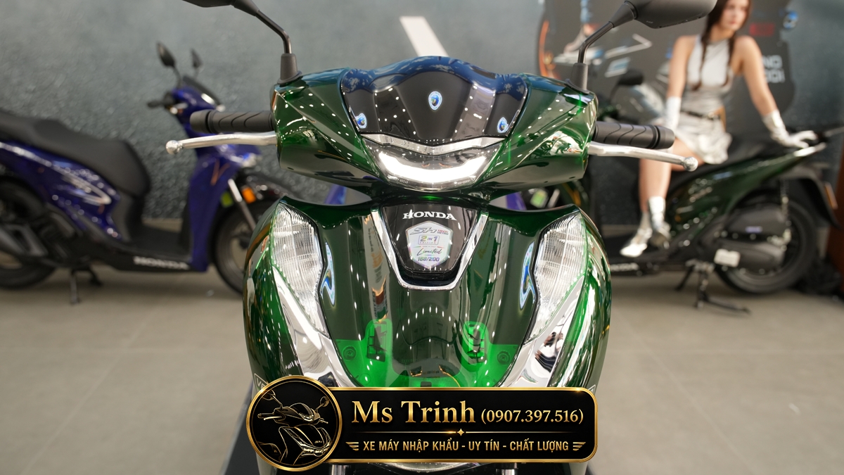 Honda SH150i Vetro Green - Sapphire tại Dak Lak: SH Ý Limited 200 xe