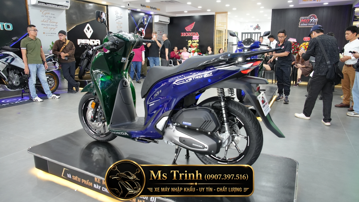 Honda SH150i Vetro Green - Sapphire tại Dak Lak: SH Ý Limited 200 xe