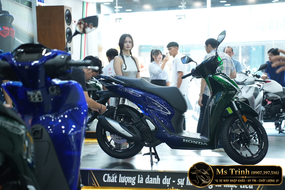 Honda SH150i Vetro Sapphire - Green tại Dak Lak: SH Ý 2 trong 1 giới hạn 200 xe