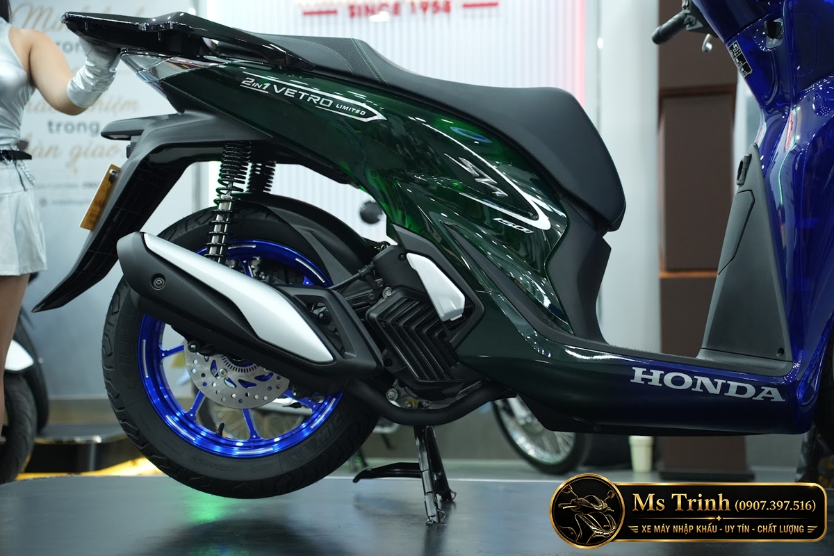 Honda SH150i Vetro Sapphire - Green tại Dak Lak: SH Ý 2 trong 1 giới hạn 200 xe