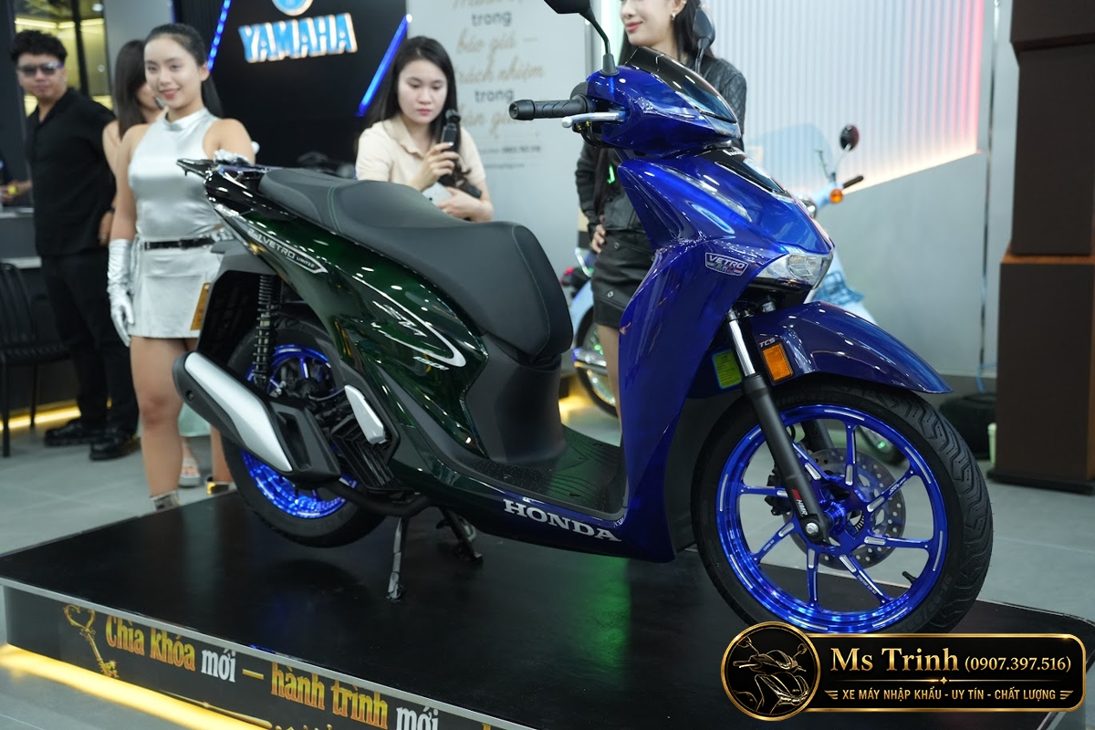 Honda SH150i Vetro Sapphire - Green tại Dak Lak: SH Ý 2 trong 1 giới hạn 200 xe