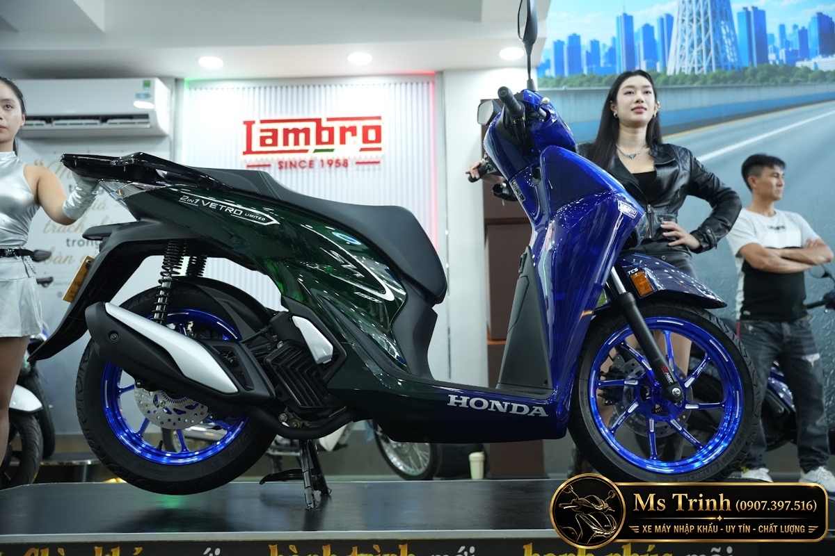 Honda SH150i Vetro Sapphire - Green tại Dak Lak: SH Ý 2 trong 1 giới hạn 200 xe