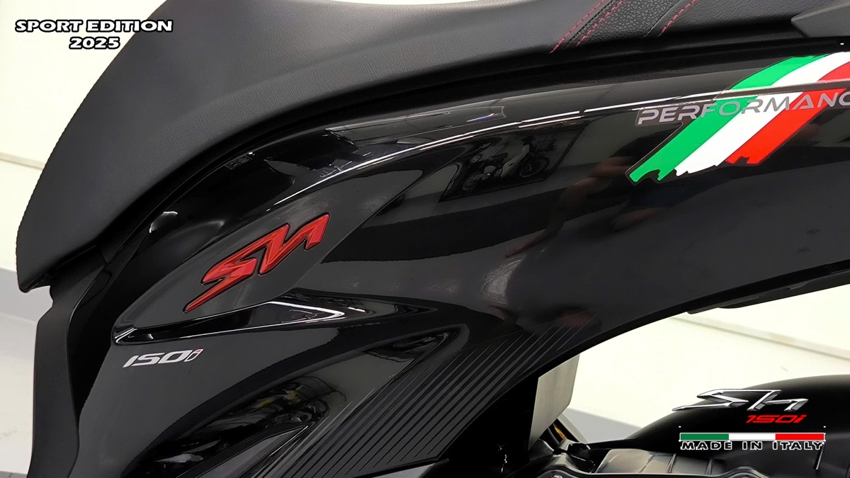 Honda SH150i 2025 Italy Sport Edition Màu Đen, Nhập Chính Hãng, Giá Rẻ tại Dak Lak