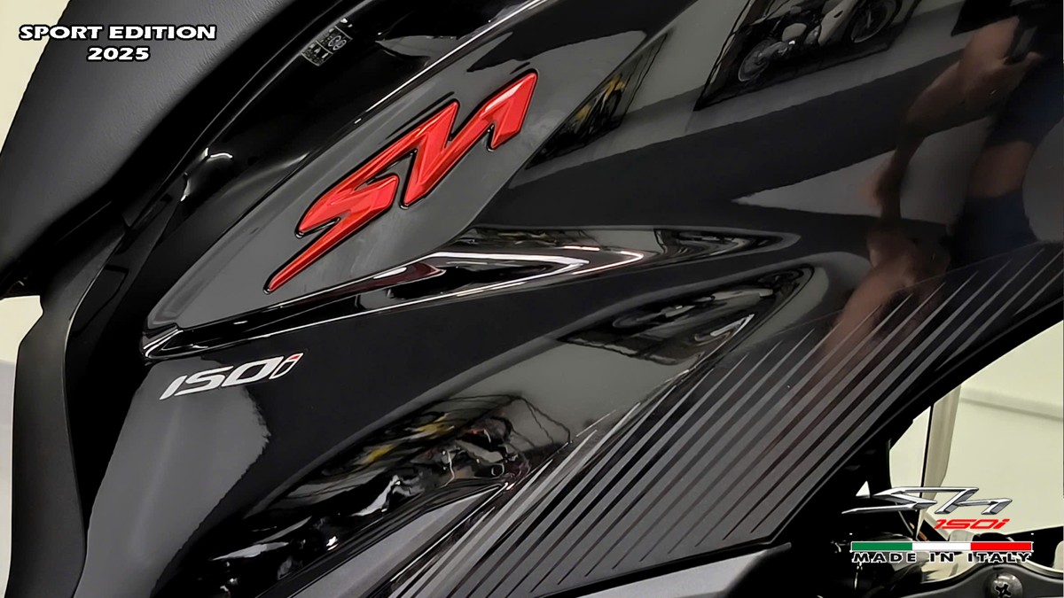 Honda SH150i 2025 Italy Sport Edition Màu Đen, Nhập Chính Hãng, Giá Rẻ tại Dak Lak