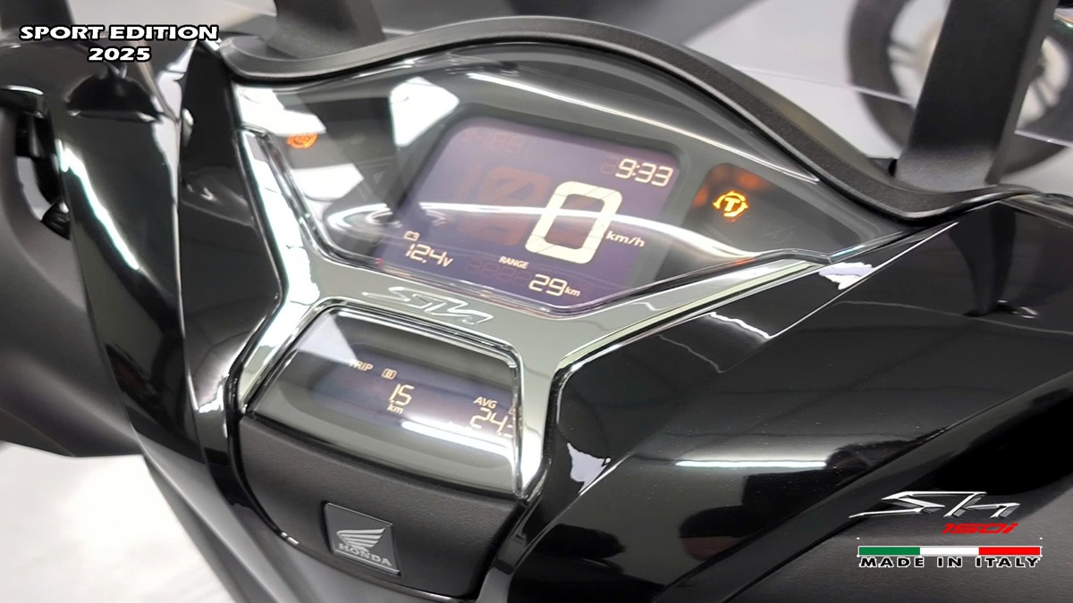 Honda SH150i 2025 Italy Sport Edition Màu Đen, Nhập Chính Hãng, Giá Rẻ tại Dak Lak
