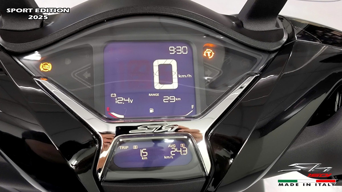 Honda SH150i 2025 Italy Sport Edition Màu Đen, Nhập Chính Hãng, Giá Rẻ tại Dak Lak