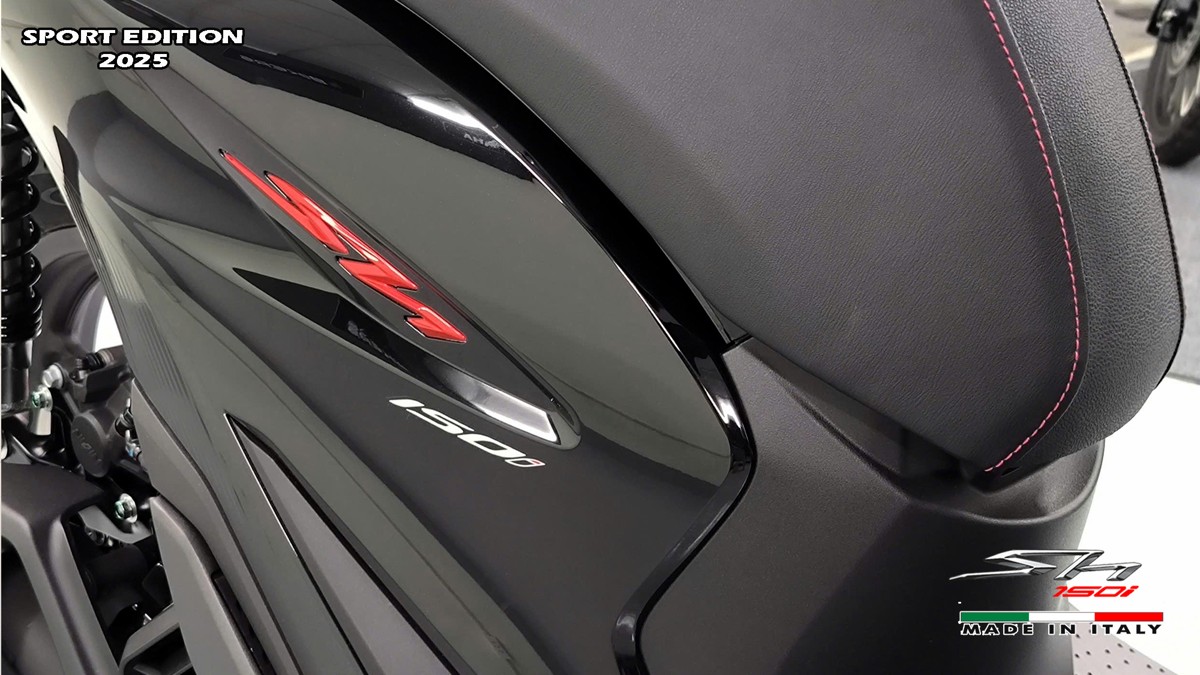 Honda SH150i 2025 Italy Sport Edition Màu Đen, Nhập Chính Hãng, Giá Rẻ tại Dak Lak