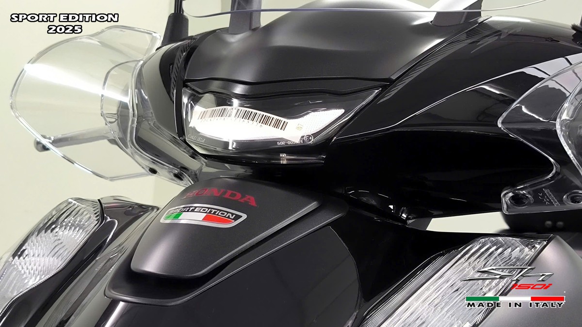 Honda SH150i 2025 Italy Sport Edition Màu Đen, Nhập Chính Hãng, Giá Rẻ tại Dak Lak