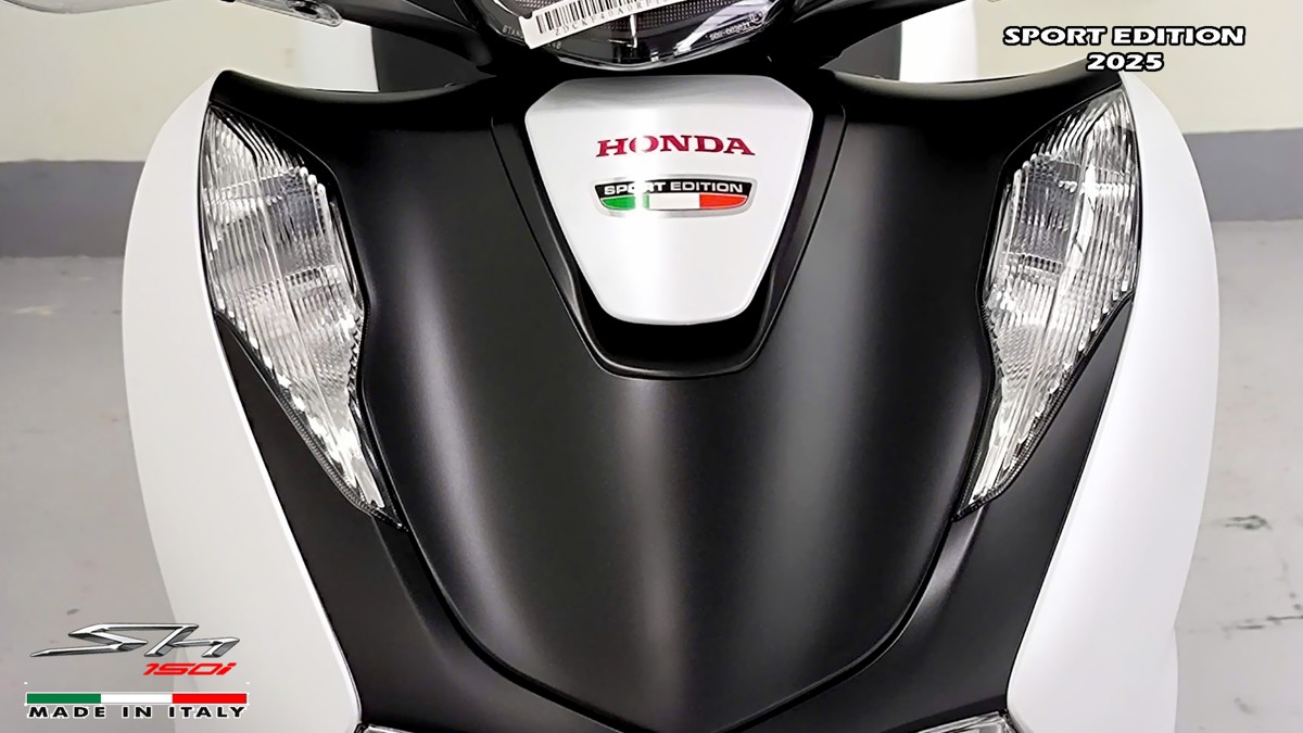 Honda SH150i Sport Edition 2025 Trắng, Made In Italy, Nhập Chính Hãng tại Dak Lak
