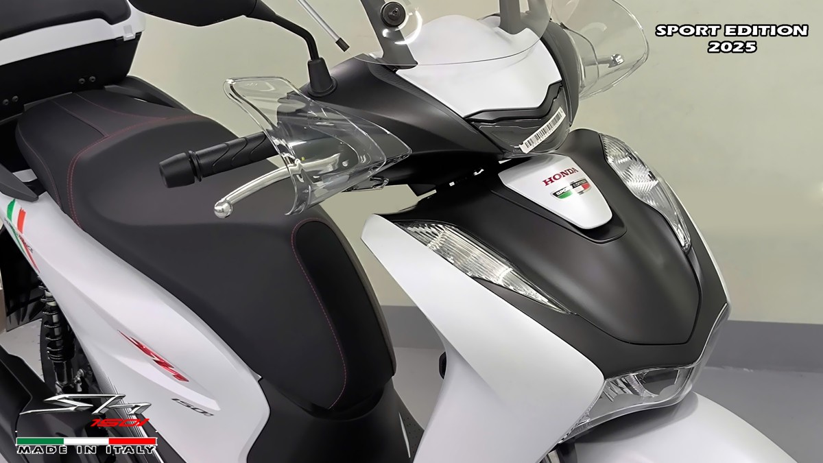 Honda SH150i Sport Edition 2025 Trắng, Made In Italy, Nhập Chính Hãng tại Dak Lak