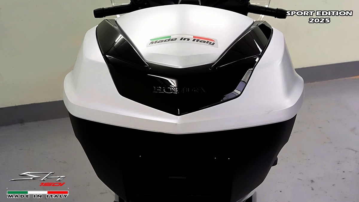 Honda SH150i Sport Edition 2025 Trắng, Made In Italy, Nhập Chính Hãng tại Dak Lak