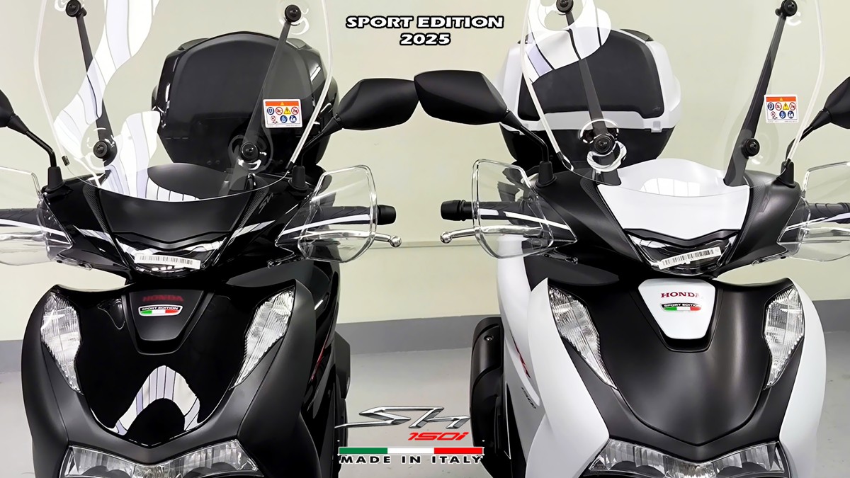 Honda SH150i Sport Edition 2025 Trắng, Made In Italy, Nhập Chính Hãng tại Dak Lak