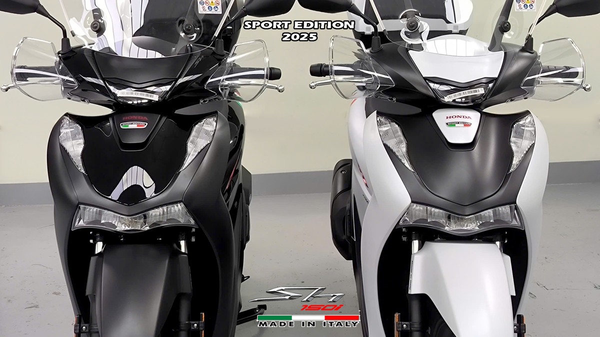 Honda SH150i Sport Edition 2025 Trắng, Made In Italy, Nhập Chính Hãng tại Dak Lak