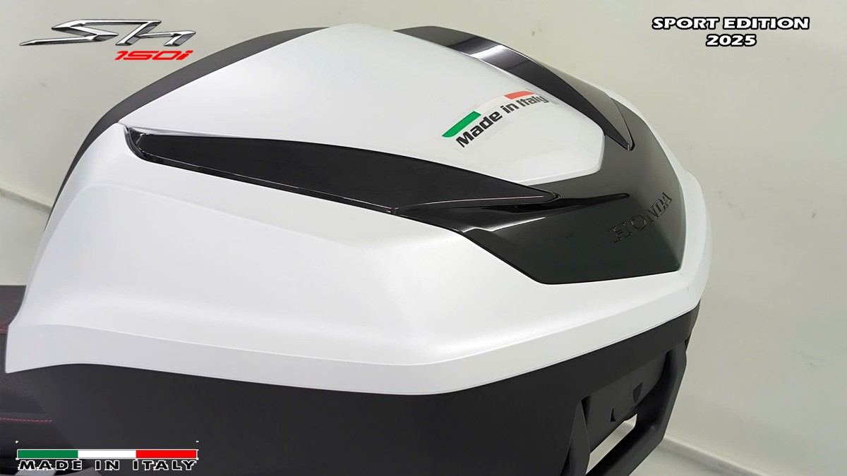 Honda SH150i Sport Edition 2025 Trắng, Made In Italy, Nhập Chính Hãng tại Dak Lak