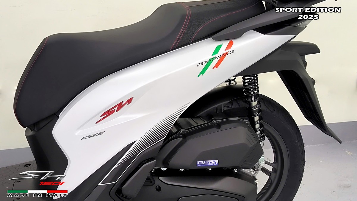 Honda SH150i Sport Edition 2025 Trắng, Made In Italy, Nhập Chính Hãng tại Dak Lak