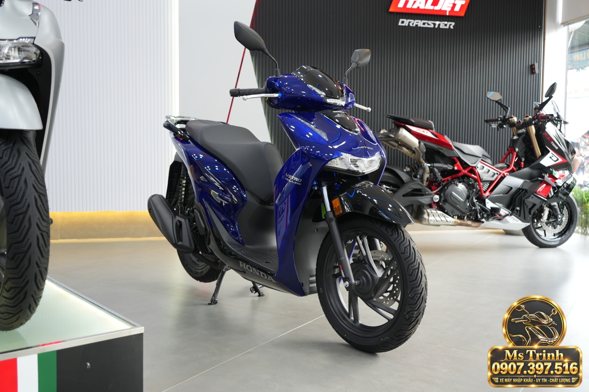 Honda SH150 Vetro Blue 2027 tại Dak Lak - Xanh Sapphire trong suốt, nhập Ý sang trọng