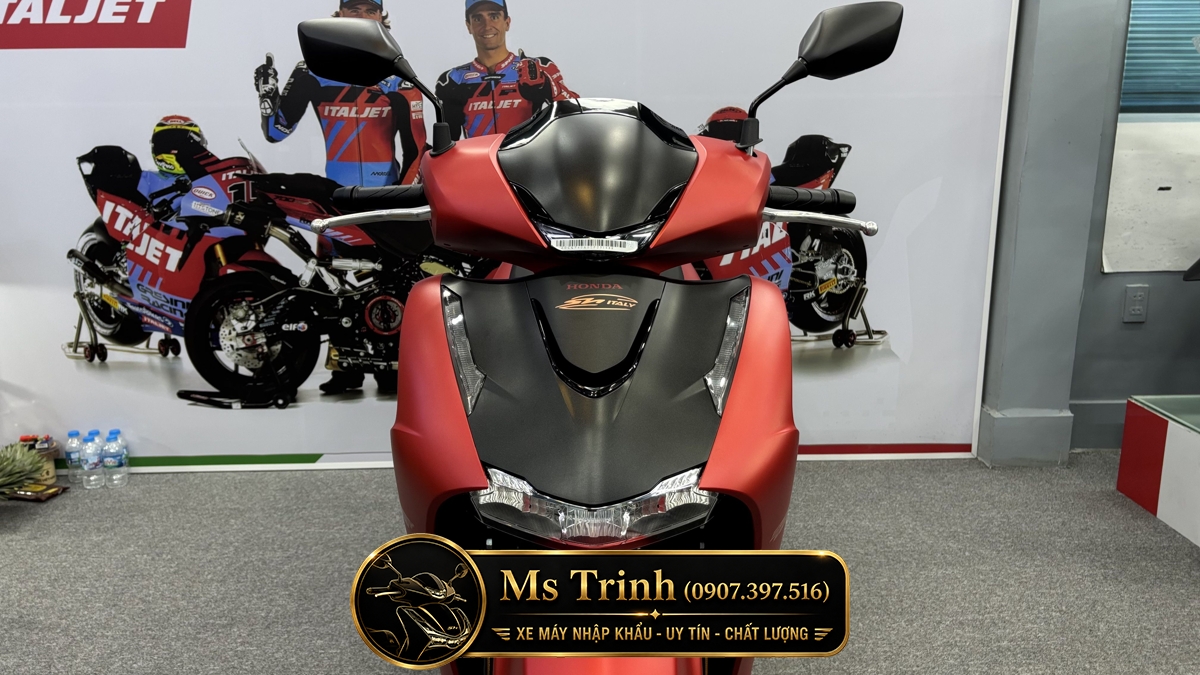 Honda SH150 Ý 2026 màu đỏ Sporty New Concept tại Dak Lak: Giá trị khác biệt của một chiếc SH nhập khẩu