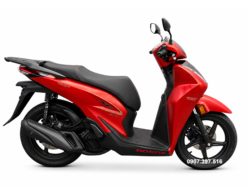 Honda SH150 Ý 2026 màu đỏ Sporty New Concept tại Dak Lak: Giá trị khác biệt của một chiếc SH nhập khẩu