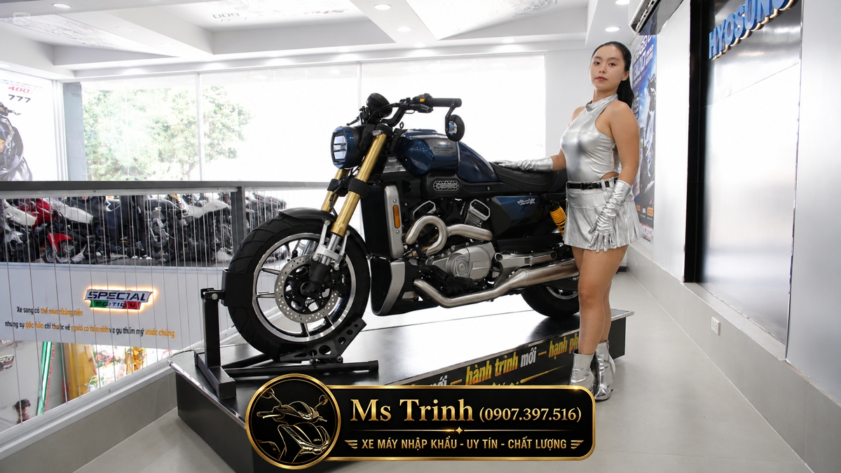 Hyosung GV350X tại Dak Lak - Cruiser 350cc Phong Cách Mỹ Cơ Bắp, Cá Tính