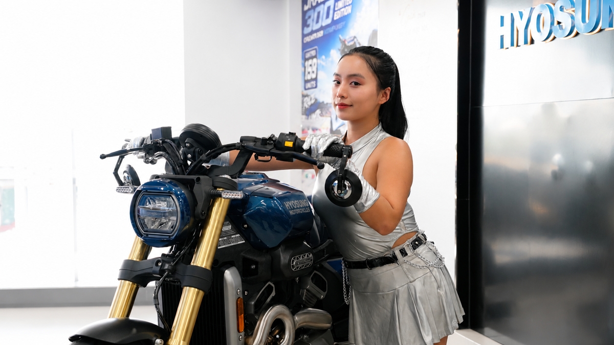 Hyosung GV350X tại Dak Lak - Cruiser 350cc Phong Cách Mỹ Cơ Bắp, Cá Tính