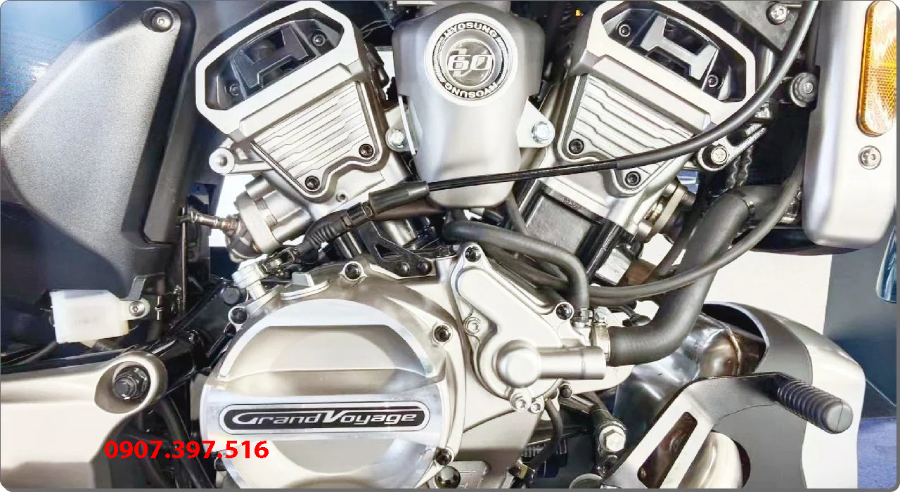 Hyosung GV350X tại Dak Lak - Cruiser 350cc Phong Cách Mỹ Cơ Bắp, Cá Tính