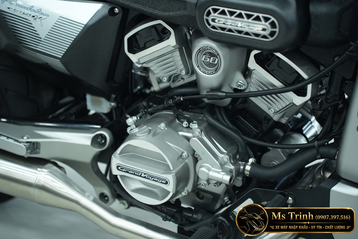 Hyosung GV350X tại Dak Lak - Cruiser 350cc Phong Cách Mỹ Cơ Bắp, Cá Tính