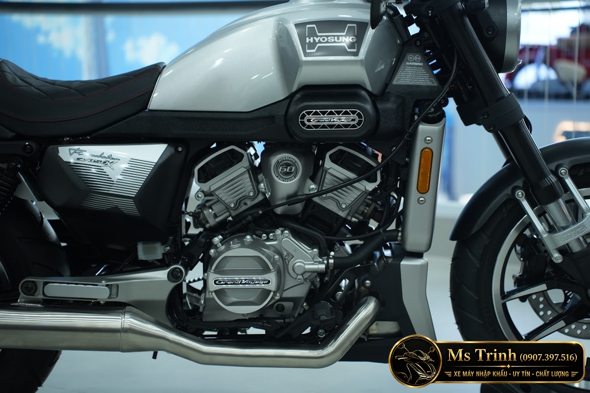 Hyosung GV350X tại Dak Lak - Cruiser 350cc Phong Cách Mỹ Cơ Bắp, Cá Tính